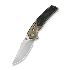Складной нож Weknife Skynix WE24087-3, Bohler M390, титан, карбон Изображение