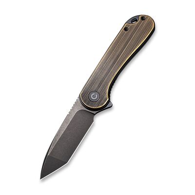 Ніж складаний Civivi Elementum C907T-A D2 BlackWash, латунна ручка Зображення