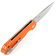 Нож складной Firebird FH41S-OR D2 G10 Flipper 75 мм Drop Point Изображение