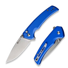Складной нож Sencut Serene S21022B-4 D2, алюминиевая рукоять Изображение