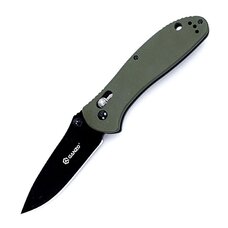 Нож складной Ganzo G7393-GR зеленый, сталь 440C, G10, Axis Lock Изображение