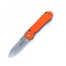 Ніж складний Ganzo G7452-OR з клинком 440C 90 мм G10 помаранчевий Зображення