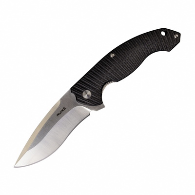 Складной нож Ruike P852-B Drop-Point 89 мм 14C28N Liner-Lock Изображение