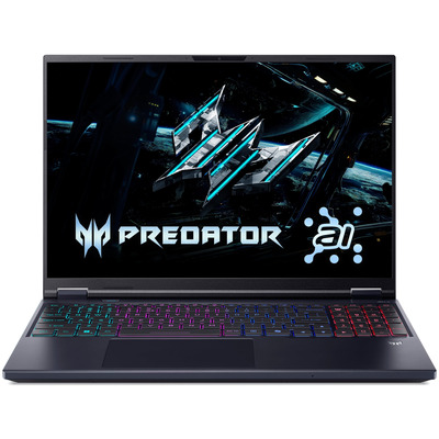 Ноутбук Acer Predator Helios Neo 16 PHN16-73, Intel Ultra 9, 64 ГБ, 2 ТБ SSD, RTX 5060, чёрный Изображение