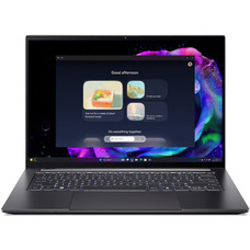 Ноутбук Acer Swift X 14 SFX14-61G OLED 2.8K, Ryzen AI 7, 32 ГБ, RTX 5050, 1 ТБ SSD, серый Изображение