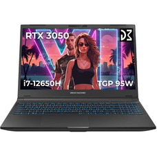 Ноутбук Dream Machines RG3050-15UA62 15.6 IPS i7-12650H 32ГБ 1ТБ RTX 3050 чорний Зображення