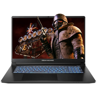 Ноутбук Dream Machines RT5070-17 17.3'' IPS 144 Гц, Ryzen AI 7 350, 16 ГБ, SSD 1 ТБ, GeForce RTX 5070, чорний Зображення