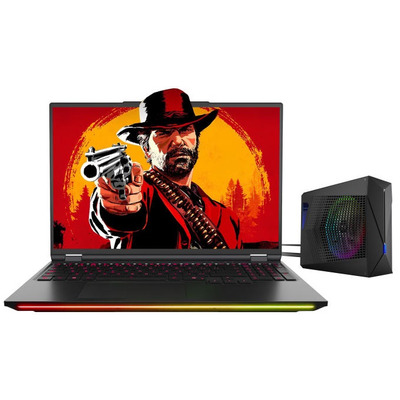 Ноутбук Dream Machines RT5080-16, AMD Ryzen 9, 32 ГБ, SSD 2 ТБ, RTX 5080, 16'' 300 Гц черный Изображение