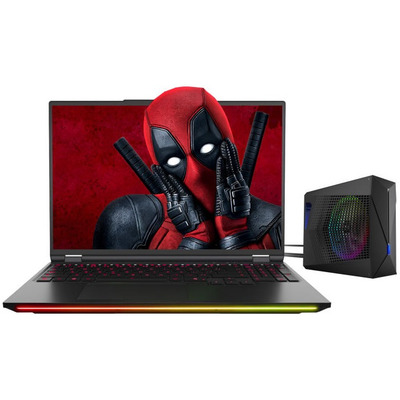 Ноутбук Dream Machines RT5090-16 16″ QHD+ AMD Ryzen 9 9955HX3D 32ГБ 2ТБ SSD NVIDIA GeForce RTX 5090 24ГБ черный Изображение