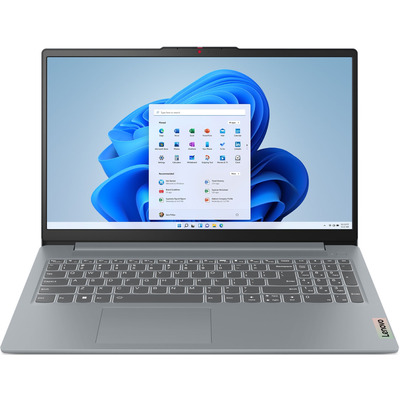 Ноутбук Lenovo IdeaPad Slim 3-15AMN8 15,6 FHD IPS 16ГБ/512ГБ сірий Зображення