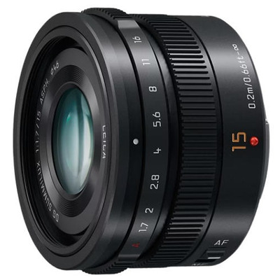 Объектив Panasonic Leica DG Summilux 15mm f/1.7 ASPH Micro 4/3, нанопокрытие, автофокус Изображение
