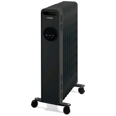 Обігрівач масляний Hyundai H11HTRB, 11 секцій, 2300 Вт, електронне керування, чорний Зображення