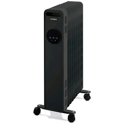 Обігрівач масляний Hyundai H13HTRB 2500 Вт, 13 секцій, електронне керування, чорний Обігрівач масляний Hyundai H13HTRB 2500 Вт, 13 секцій, електронне керування, чорний Зображення