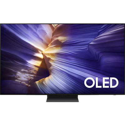 OLED Телевізор Samsung QE77S90FAEXUA 77-дюймовий 4K UHD, Смарт Tizen, OLED, 100 Гц Зображення