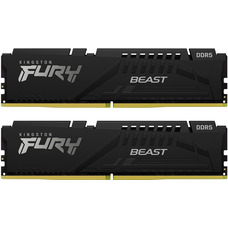 Оперативна пам'ять Kingston FURY Beast DDR5 64 ГБ (2x32 ГБ) 5600 МГц CL40 DIMM чорна ECC Зображення