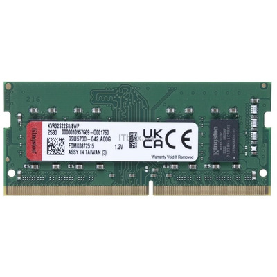 Оперативна пам’ять Kingston DDR4 8GB 3200 МГц SO-DIMM для ноутбуків Зображення