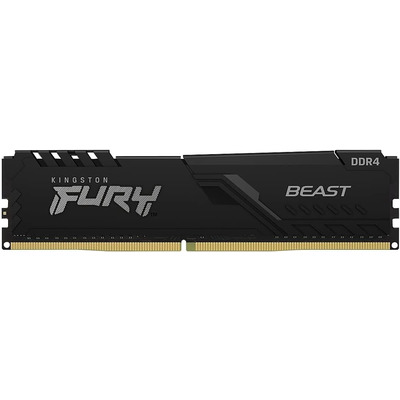 Оперативна пам'ять Kingston FURY Beast DDR4 8GB 3200 МГц з радіатором Зображення