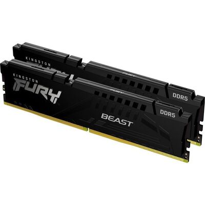 Оперативная память Kingston FURY Beast DDR5 32GB KIT (2x16GB) 6400 МГц EXPO черная Изображение