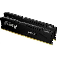 Оперативна памʼять Kingston FURY Beast DDR5 64 ГБ (2х32 ГБ) 5600 МГц DIMM чорна Зображення