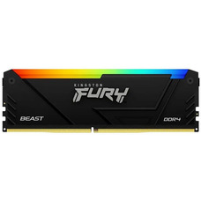 Оперативна пам’ять Kingston FURY Beast RGB DDR4 32GB (2x16GB) 3200 МГц з підсвіткою Зображення
