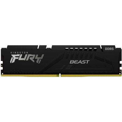 Оперативна пам'ять Kingston FURY Beast DDR5 16GB 6400 МГц EXPO чорна Зображення