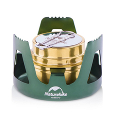 Спиртовая горелка Naturehike NH18L001-T стальная зеленая Изображение
