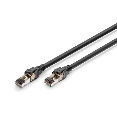 Патч-корд Digitus DK-1843-050 CAT 8.1 S-FTP 5 м чорний LSZH Зображення