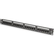 Патч-панель Digitus DN-91624U-CR CAT 6 UTP 24 порта 1U 19