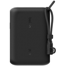 Повербанк Belkin BPB027HQBK 10 000 мА·ч, 20 Вт, 2xUSB-C, дисплей, черный Изображение