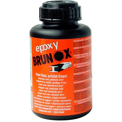 Перетворювач іржі Brunox Epoxy 250 мл прозорий бурштиновий Зображення