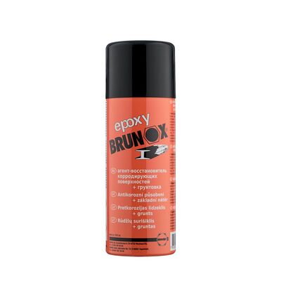 Перетворювач іржі Brunox Epoxy спрей 400 мл, термостійкий до 180°C Зображення