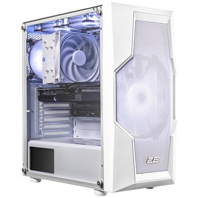Персональный компьютер 2E Complex Gaming AMD Ryzen 5 7500F, 32 ГБ DDR5, RTX 5060 Ti 16 ГБ, SSD 1ТБ, белый Изображение