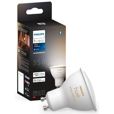 Розумна лампа Philips Hue GU10 White Ambiance 5 Вт 350 лм 2200–6500K Зображення