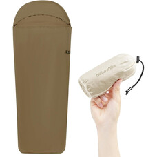 Вкладыш для спального мешка Naturehike CNH22SD016 нейлон коричневый 210x80 см Изображение