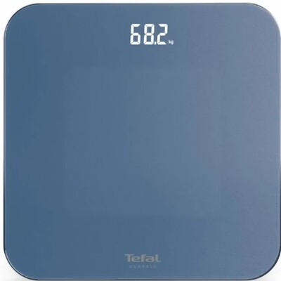 Напольные весы Tefal Classic PP1905V0, стеклянная платформа, 180 кг, тёмно-синие Изображение