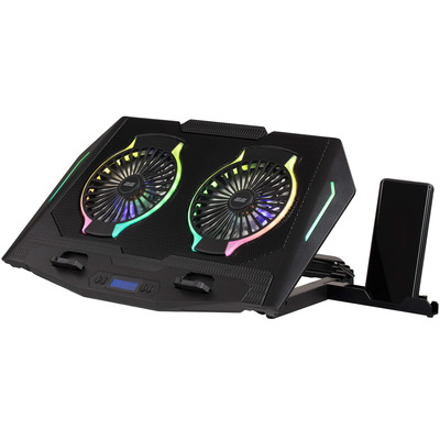 Підставка для ноутбука 2E Gaming CPG-006 LED RGB та USB-хаб Зображення