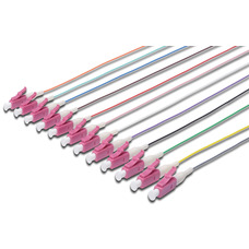 Пігтейл Digitus LC/UPC simplex OM4 50/125, 2 м, 12 шт Зображення