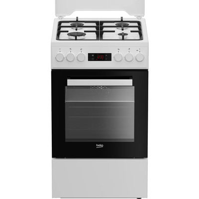 Плита комбинированная Beko FSM52330DWDS 60 л, 4 конфорки, конвекция Изображение