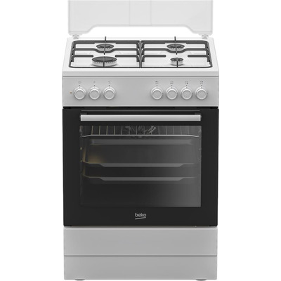 Плита комбинированная Beko FBM62120WD 4 конфорки 66л белая Изображение