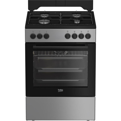 Плита комбинированная Beko FBM62120SD, 4 конфорки, 66 л, конвекция Изображение