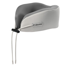 Подушка для шеи Naturehike CNK2450WS019, анатомическая, серая, с эффектом памяти Изображение