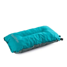 Подушка самонадувна Naturehike NH17A001-L світло-блакитна 46×27×9,5 см Зображення