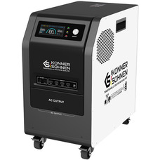 Портативна електростанція Könner & Söhnen KS 3000PS 3000Вт 3200Вт·год LiFePO4 біло-чорна Зображення