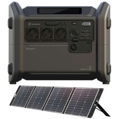 Портативная электростанция Segway CUBE 1000, 1024 Вт·ч, 2200 Вт, IPX3 Портативная электростанция Segway CUBE 1000, 1024 Вт·ч, 2200 Вт, IPX3 Изображение