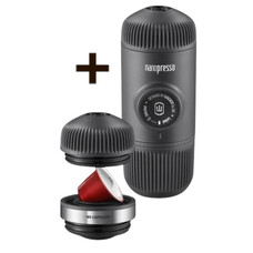 Портативна кавоварка Wacaco Nanopresso+ з адаптером для капсул NS Зображення