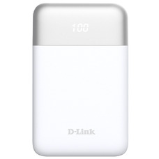 Портативний акумулятор Power Bank D-Link DPP-101 10000 мА·год, 18 Вт, 1xUSB-A, 1xUSB-C, білий Зображення