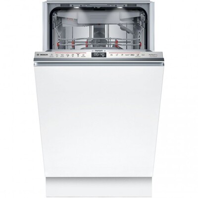 Встраиваемая посудомоечная машина Bosch SPV8ZMX06Q 45 см, 10 комплектов, Zeolith, белая Изображение