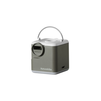 Повітряний насос-ліхтар Naturehike CNK2550ZM012, 200 л/хв, 3 режими, зелений Зображення