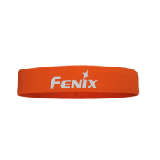 Спортивна пов'язка на голову Fenix AFH-10 помаранчева з силіконом Зображення