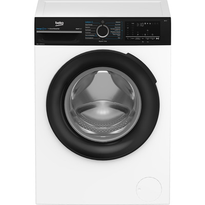Стиральная машина Beko BM3WFU410415WPBB фронтальная 10 кг 1400 об/мин инверторная белая Изображение